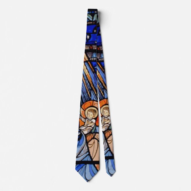 Strålningsglasblått Slips (Framsida)
