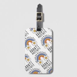 Strålningsposition | Färgregat och blommor Bagagebricka