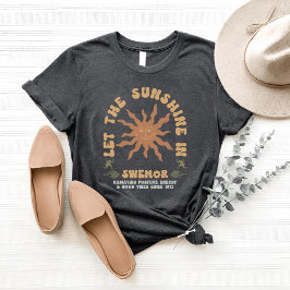 Strålningspositiv energi t shirt
