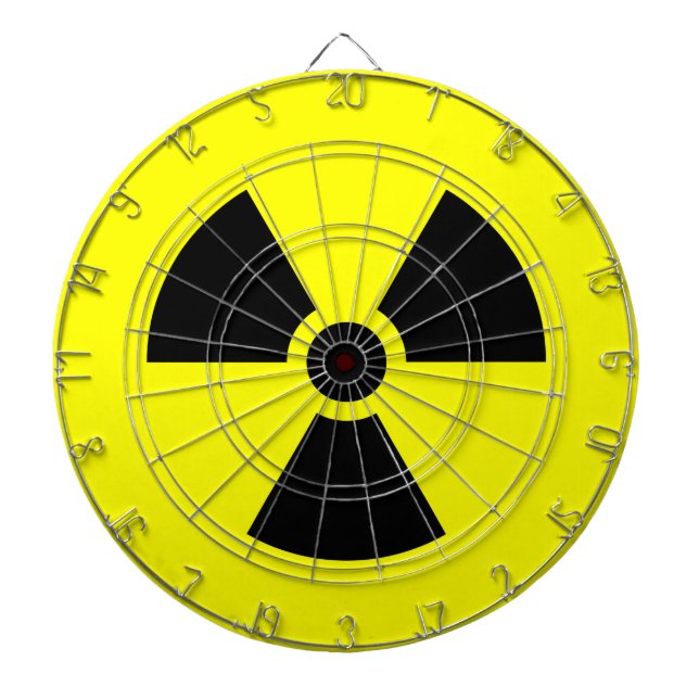Strålningsskylt Metall Cage Dartboard Piltavla (Framsidan)