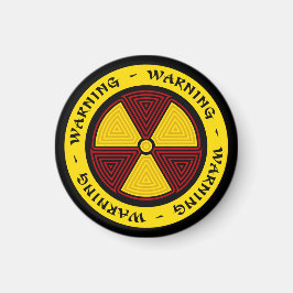 Strålningssymbol Magnet