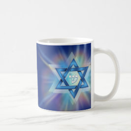 Strålpunktdavidsstjärna Kaffemugg