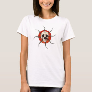 Strålpunktdöskallarför evigt t shirt