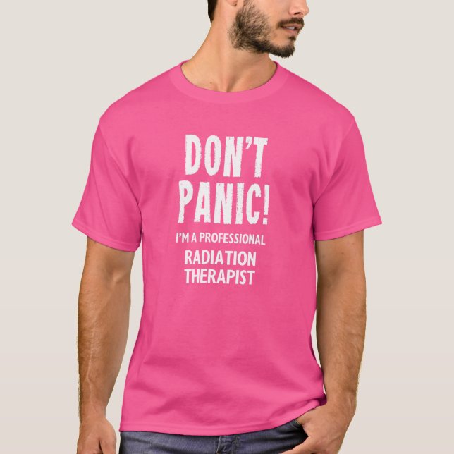 Strålterapeut T Shirt (Framsida)