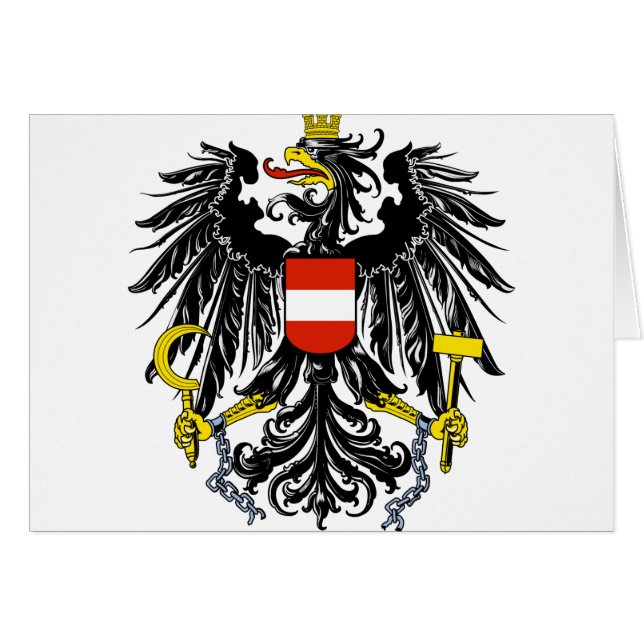 strama emblem hälsningskort (Framsidan Horizontal)