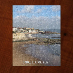 Stränar vid Broadtrappor i Kent Pussel