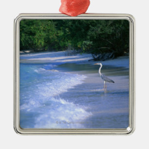 Strand 2 julgransprydnad metall