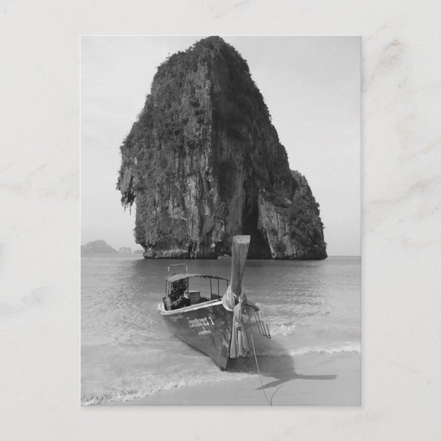 Strand 3 för B&W Krabi Vykort (Framsida)