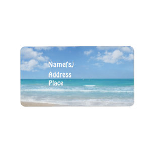 Strand Adressetikett