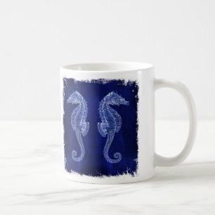 strand älskare vid havets havsabborre kaffemugg