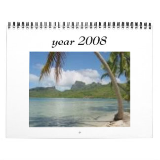 strand år 2008 kalender