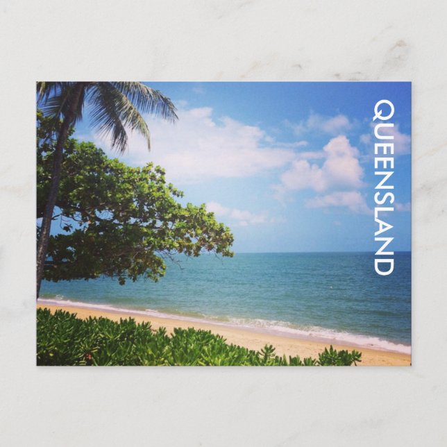 strand av handflatan cove vykort (Framsida)