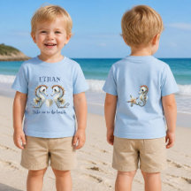 Strand Baby Sjöhästar Ocean Anpassad