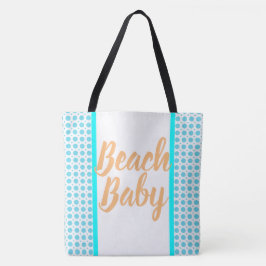 Strand Baby Strandig Sommar Kollektion Mönster Tygkasse