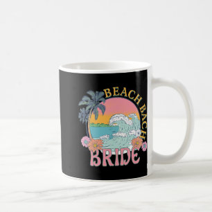 Strand Bach Brud Brudtärna Retro Sommar Sängkammar Kaffemugg