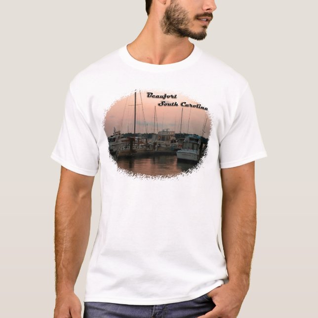 Strand Beaufort, SC Tee Shirt (Framsida)