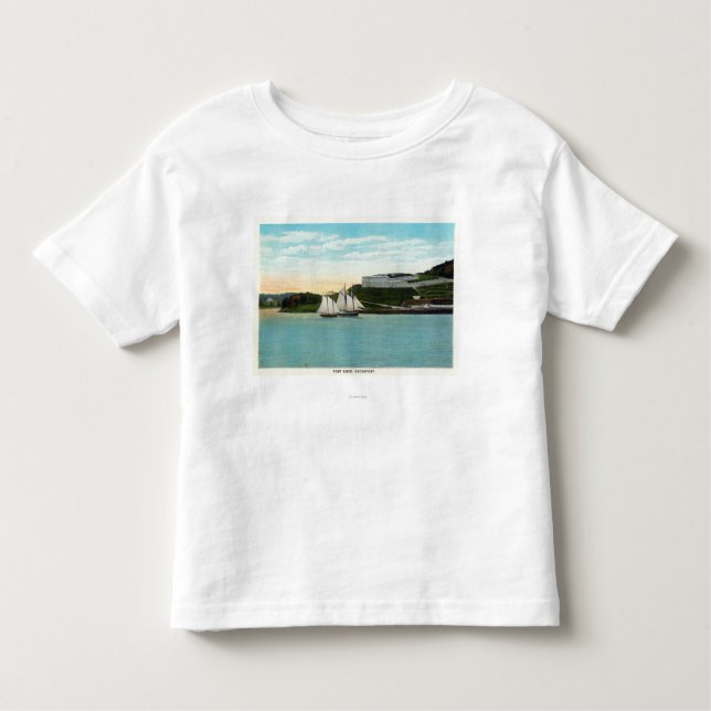 Strand beskådar av fort Knox T-shirt (Framsida)