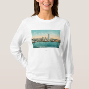 Strand beskådar av port- och smedtorn tee