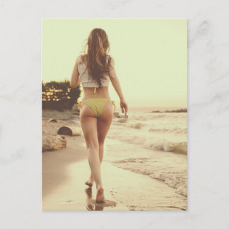 Strand Bikini Foto vykort