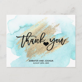 Strand Bröllop Aqua Tack | FOTO Vykort