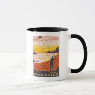 Strand & drakar - Ilwaco, Washington Mugg