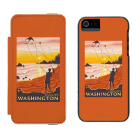 Strand & drakar - Moclips, Washington