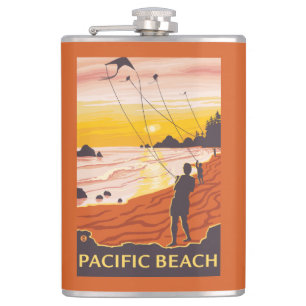 Strand & drakar - Stillahavs- strand, Washington Fickplunta