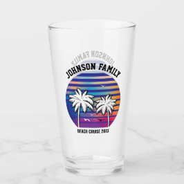 Strand Familjeåterträff Anpassad Kryssning Sommarl Glaskopp