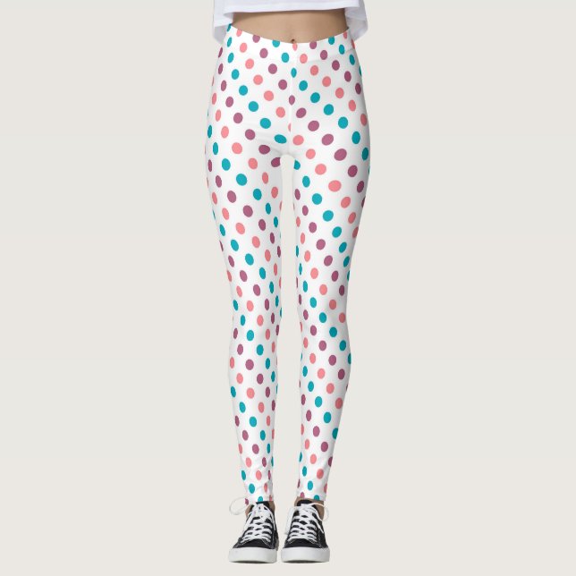 Strand färg  leggings (Framsida)