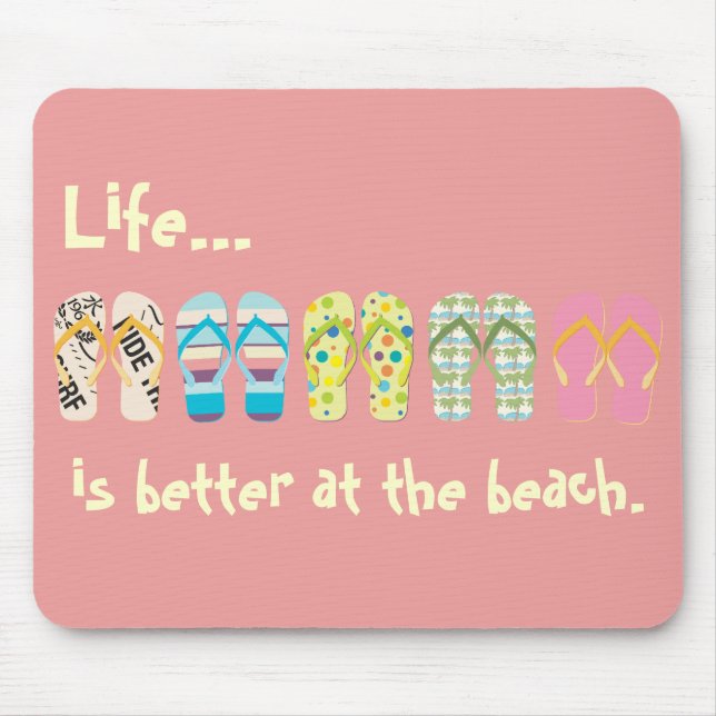 Strand Flip Flops Musmattor (Framsidan)