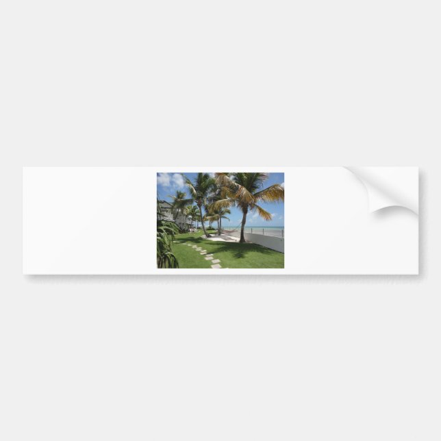 Strand för Florida nyckelamerikan - ReasonerStore Bildekal (Framsidan)