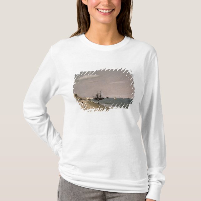 Strand för John konstapel | Brighton med colliers, T Shirt (Framsida)