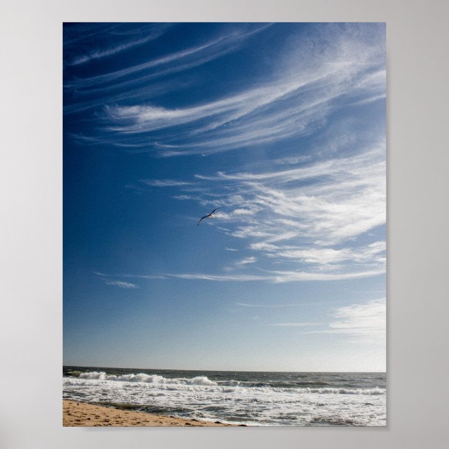 Strand Himmel Poster (Framsidan)