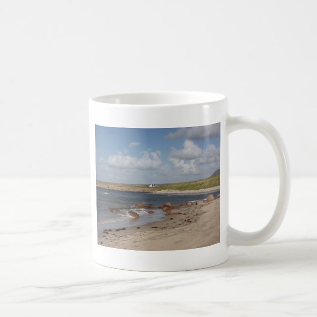 Strand i Donegal, Irland Kaffemugg (Höger)