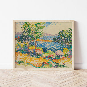 Strand i Medelhavet Henri-Edmond Cross Poster
