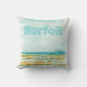 Strand i Mundesley, Norfolk av den Alexandra Kudde