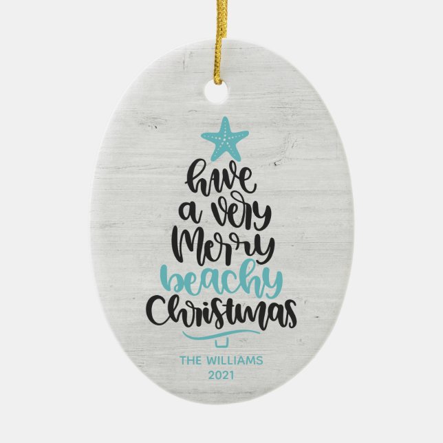 Strand Jul Ornament (Framsidan)