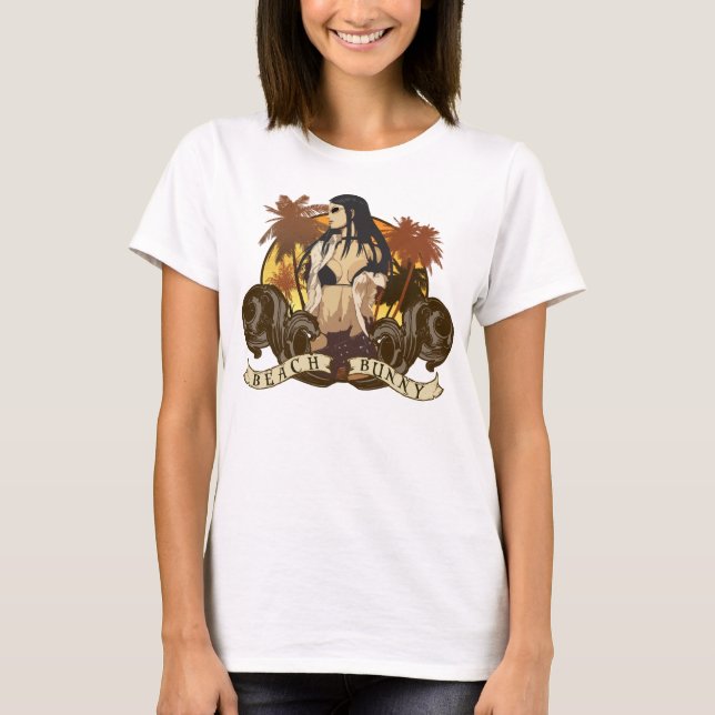 Strand-Kanin Tee (Framsida)