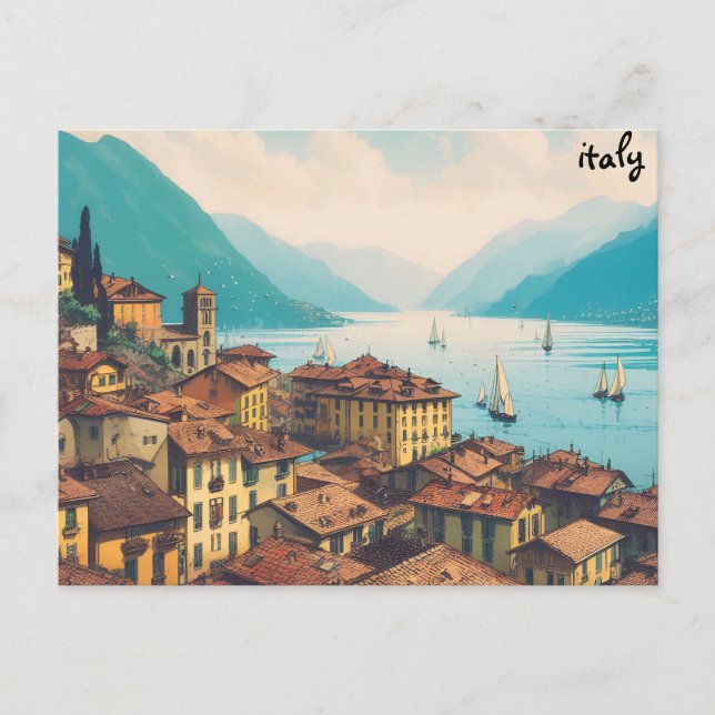 strand köp karta italien massutskick vykort (Framsida)