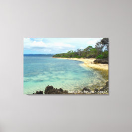 Strand Landskapsresa Foto Indonesien Canvastryck