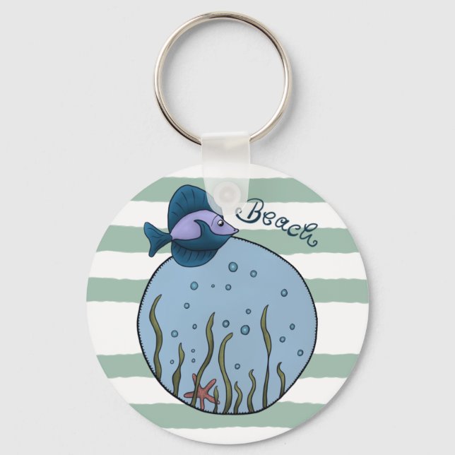 Strand Nyckelring (Framsida)