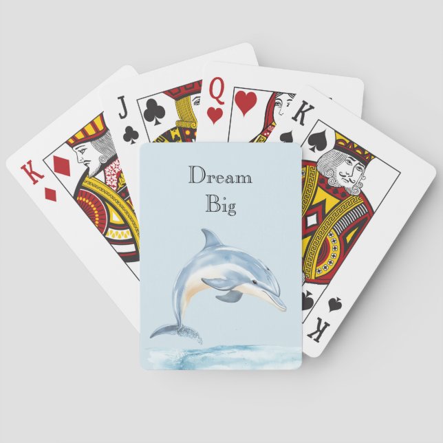 Strand Ocean Delfin Casinokort (Baksidan)