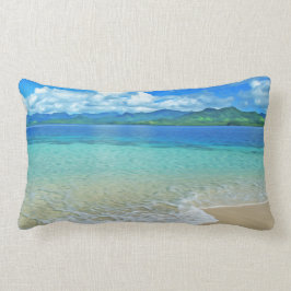 Strand och hav lumbarkudde