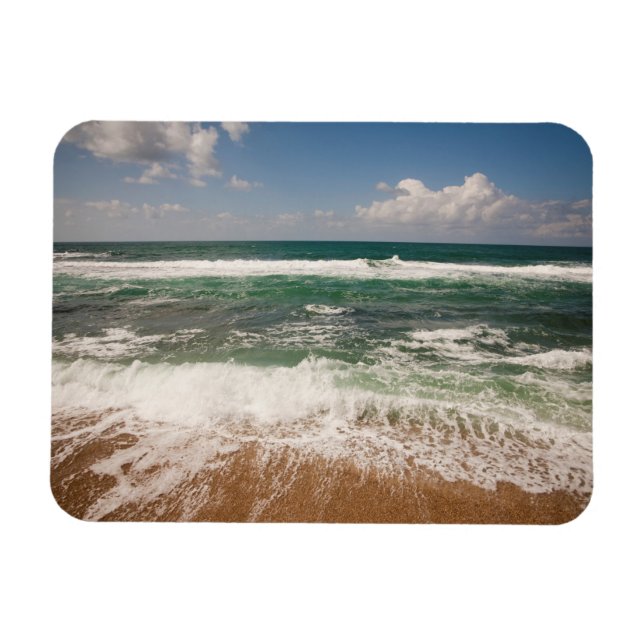 Strand och havsutsikt magnet (Horisontell)