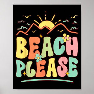 Strand önskas poster