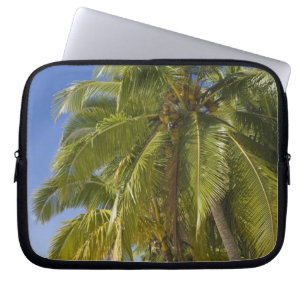 Strand på One Foot-ön, Aitutaki, Cooköarna Laptop Sleeve