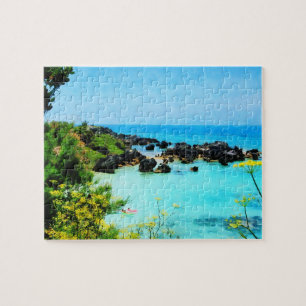 Strand på St George Bermuda Pussel