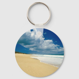 Strand Papohaku Molokai Hawaii Nyckelring