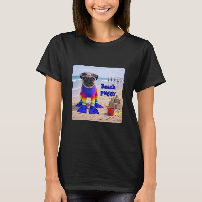 Strand Puggy T Shirt (Framsida)