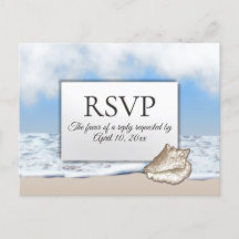 Strand RSVP med menyval